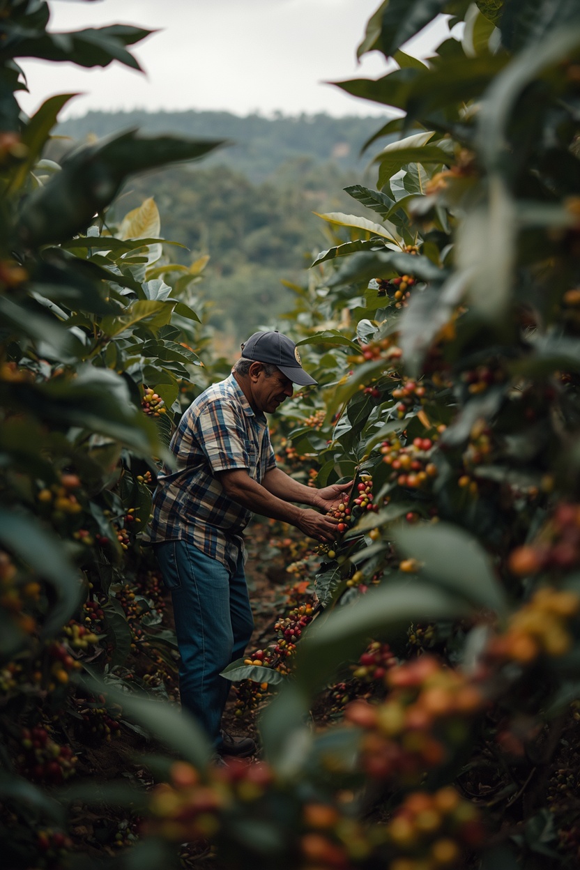 Finca colombiana, produttore e relazione diretta nella filiera