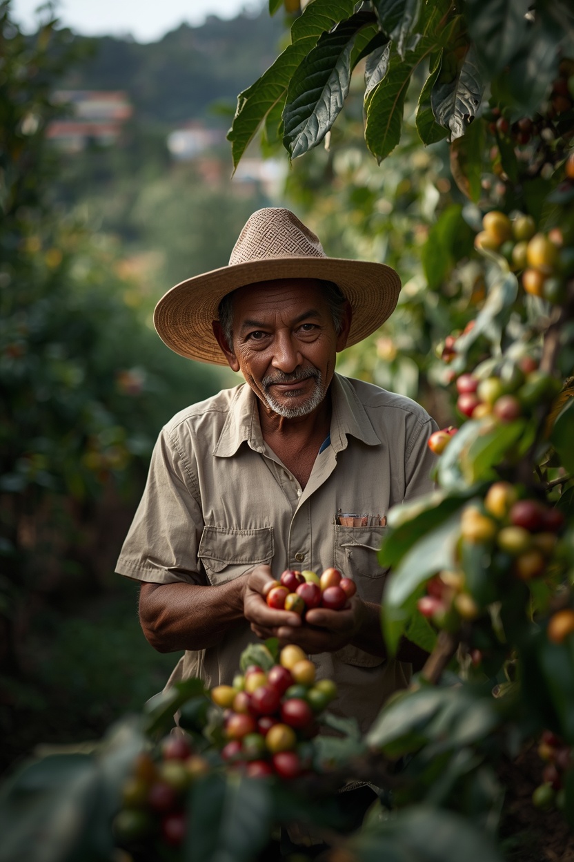 Finca colombiana, coltivazione e relazione con l’origine